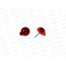 Кнопки сил. deVENTE 12шт, Lady Birds, божьи коровки 4132102 *12