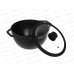 Кастрюля Tesoro Florence 4л Induction total dark с крышкой, TF6640tdi