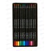 Карандаши 12цв АЛЬТ Black Excellence с точилкой, пласт. 30-0124 *12