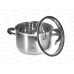 Кастрюля Lara Ника LR02-908 22*13,5см 5,1л индукц дно крышка стекло Кастрюля Lara Ника LR02-908 22*13,5см 5,1л индукц дно крышка стекло