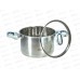 Кастрюля Флора LR02-258 20х12,5см 3,9л, индукционное  дно, крышка