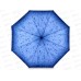 Зонт взрослый голубой с каплями дождя 3508S-1 в пакете, 448058