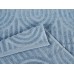 Полотенце махровое 50*90 LuxoR Аркадия серо-голубой