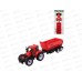 Трактор инерц. в наборе с прицепом 29,5х6,5х7см, 1834521