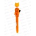 Ручка шар. MAZARI Boxing dog синяя, 1,0мм M-7879-70 *24