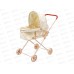 Коляска для кукол "Заюшка" 9308NF (63,5х36х73см) со съемной люлькой