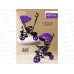 Велосипед трехколесный с ручкой НЕПТУН, фиолетовый, ВЛ-5085 Велосипед трехколесный с ручкой НЕПТУН, фиолетовый, ВЛ-5085