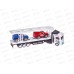 Трейлер инерц. Z488-H11199 + два авто, цвет в ассорт., в пласт.