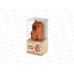 Точилка MAZARI Capybara, 1отв., б/конт., 2цв. M-3032 *24