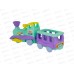 Паровоз Крокотам салатово-сиреневый, ПД-6030  *15