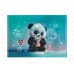 Папка-конверт пл. на кноп deVENTE 330*235 Yummy Panda A4 180мкр3079561
