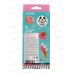 Карандаши 24цв deVente Yummy Panda, шестигр. к/у  5024536 *6/120