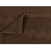 Полотенце вафельное 30*50 05-020 темно-коричневый