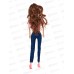 Кукла 28см, 2937326 ручки и ножки шарнирные, в коробке 23*5*32,5см