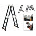 Стремянка алюм.многофункц.4*3 ступ. 12,3кг BLACK LINE STARTUL