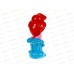 Игрушка пластизоль для ванны Русалочка, в сетке, YF-134R-PVC1-LK Игрушка пластизоль для ванны Русалочка, в сетке, YF-134R-PVC1-LK