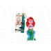 Игрушка пластизоль для ванны Русалочка, в сетке, YF-134R-PVC1-LK