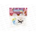 Игрушка-антистресс  Лапки 2шт. 6*6см в уп. M-20385  *24