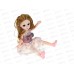 Кукла 23см 2939121 ручки и ножки шарнирные 4в. в пакете 28*13*4см