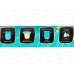 HOMEX пакеты для мусора Очень Ароматные 30л 40шт в футляре бирюза *18