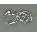 Наушники вкладыши AUX разъем с МК длина 1.2м Hoco M1 Original Apple белый