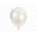 Шары 12" металл., белый .100шт, МС-3444