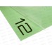 Тетрадь 12л кл. BG UniTone Green пластик. обл.прозрач.  08899 *10/150