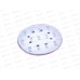 Круги абразивные перфорированные "велкро" 10шт 180мм,Р120 110-180120,8отверстий *400 Круги абразивные перфорированные "велкро" 10шт 180мм,Р120 110-180120,8отверстий *400