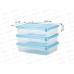 Контейнер 0,9л д/заморозки Sugar&Spice 3шт голубой SE102812044