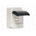 Бокс КМПн 1/4 пластиковый с дверцей PROxima EKF