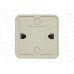 Розетка EKF Рим 1-местная 16А с заземелением, открытой уставновкибелая *10/200