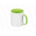 Кружка 330мл д/сублимации керамика зеленый 806-211 г