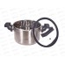 Кастрюля Lara LR02-292 Премиум нер 20*12,5см 3,9л индук, все виды плит