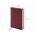 Ежедневник BRAU 2026 А5,Favorit п/кож, бордовый 117034