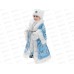 Внучка Деда Мороза в голубой шубке, 30см Т-3618 Внучка Деда Мороза в голубой шубке, 30см Т-3618