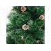 Ель 210см Снегурочка с шишками и сер инеем 380 веток 200-150 Ель 210см Снегурочка с шишками и сер инеем 380 веток 200-150