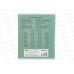 Тетрадь 12л клетка ПандаРог, плас. прозр. обложка, зеленая, 15-7872  *120