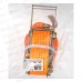 Стяжка груза 20,0т 10,0м SKYWAY STAFF 80мм оранжевый храповый механизм с крюками полиэстер