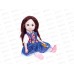 Кукла 25см, 3051341 в коробке 19*6,3*27см