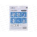 Наклейка комбинированная 18*23см ПВХ  336-508
