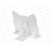 Подставка для книг Mazari Dog металл 23,2*20см 1 дизайн М-1586 *12