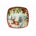 Тарелка плоская "Лесная сказка" 20*20см 10434924