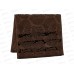 Полотенце махровое 30*60 LuxoR Флора шоколадный