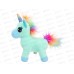 Игрушка ТМ &quotRelana" Единорог мятный 20см, RL24179-20 в пакете