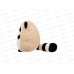 Игрушка ТМ &quotRelana&quot Енот белый 35см, RL25125-35 в пакете