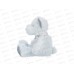 Игрушка ТМ "Relana" Мишка светло-мятный с бантиком, 19см, RL24170-19 Игрушка ТМ "Relana" Мишка светло-мятный с бантиком, 19см, RL24170-19