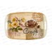 Поднос с ручками 1262 3*24см прямоугольный Кофе 929237 Поднос с ручками 1262 3*24см прямоугольный Кофе 929237