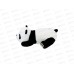 Игрушка ТМ "Relana" Панда лежебока, 55см, RL24090-55 Игрушка ТМ "Relana" Панда лежебока, 55см, RL24090-55