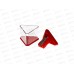 Точилка EK60028 Prism Classic с конт.ассорти *12