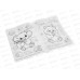 Раскраска "УМКА" 10744-6, Капибара и Новый год, 210х290, 16стр.  *50